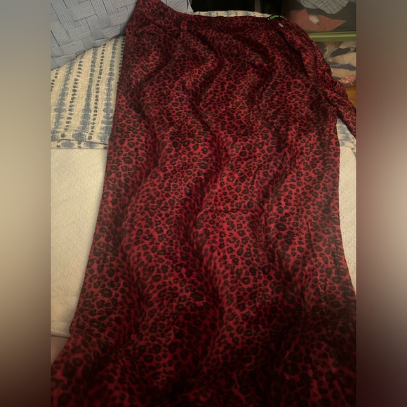 Fuzzy animal print pants tunnel vision 5x - Picture 2 of 7